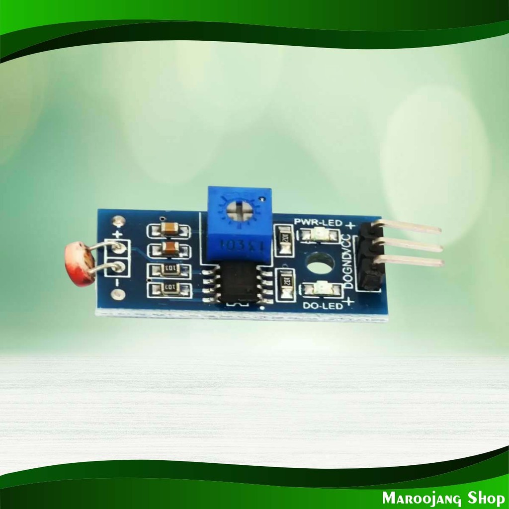 โมดูลเซ็นเซอร์แสง รุ่น 3 ขา Module Ldr Light Sensor 3Pin | Shopee Thailand