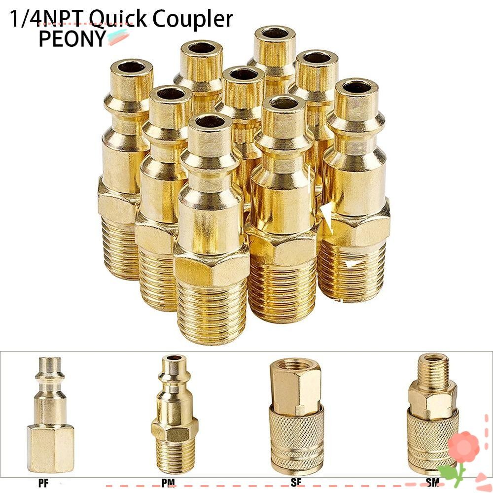 PEONYPAVILION 1 ชิ้น Quick Coupler เครื่องมือ, Air Line Compression อะ ...