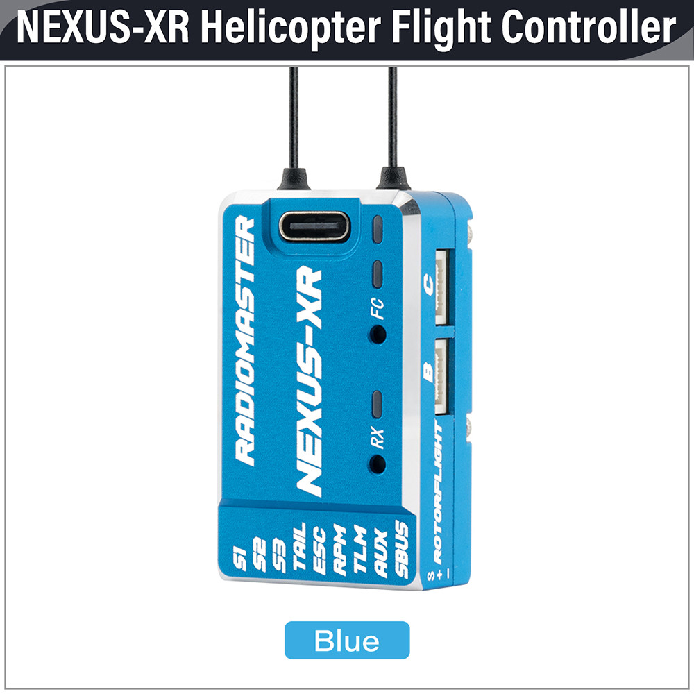 RadioMaster RC NEXUS-XR Gyro 2.4G 5-16V/DC 256MB แฟลช 6 แกนสําหรับ