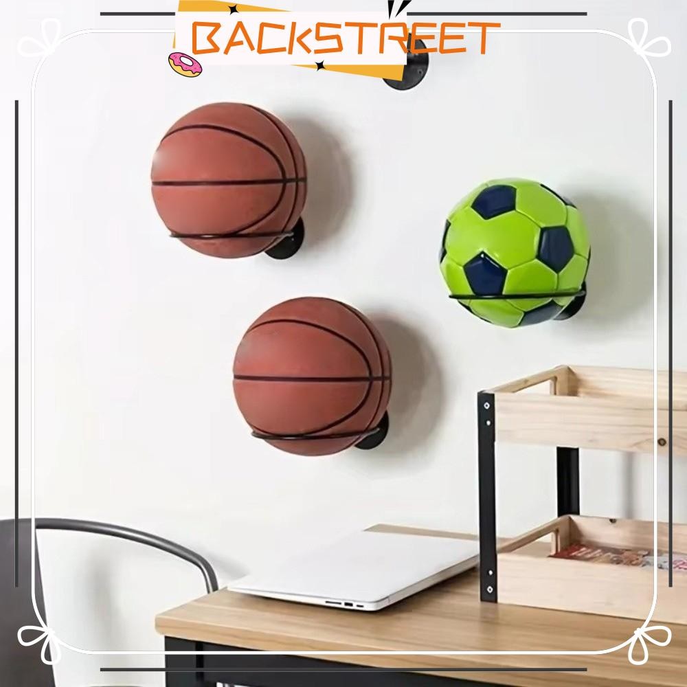 BACKSTAGE Sports Ball Display Stand, Wall Mounting Space Saving ...