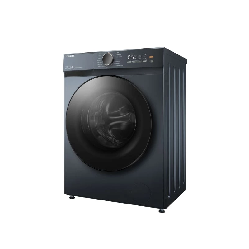 TOSHIBA เครื่องซักผ้าฝาหน้า Inverter 9.5 กก. รุ่น TW-T21BU105UWT(MG) มาพร้อมฐานรอง