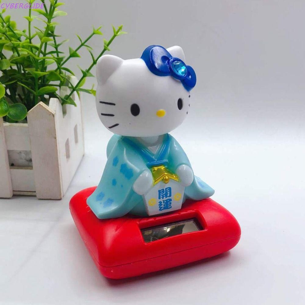CYBERGLIDE เครื่องประดับรถยนต์ใช้พลังงานจากแสงอาทิตย์, ตุ๊กตาแบบ Kawaii ...