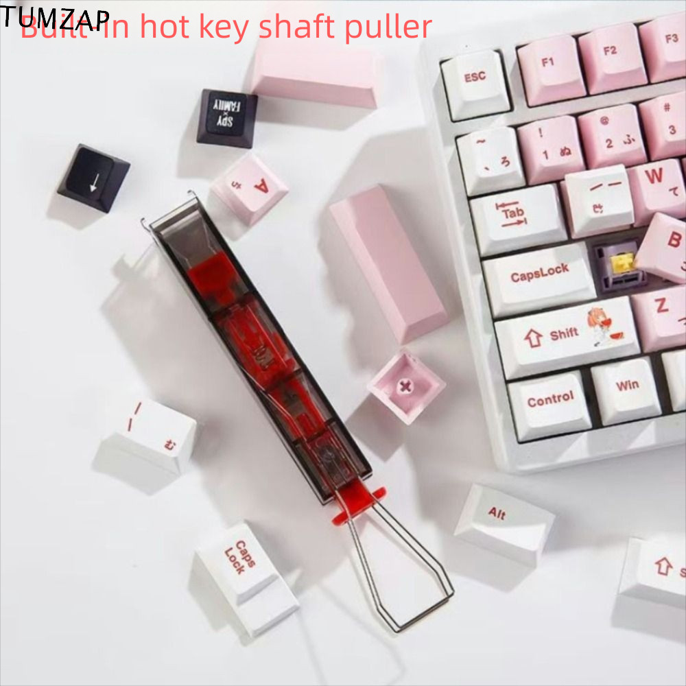 TUMZAP Keys Caps Puller, 2 in 1 DIY Keyboard Switch Puller, ทนทาน ...