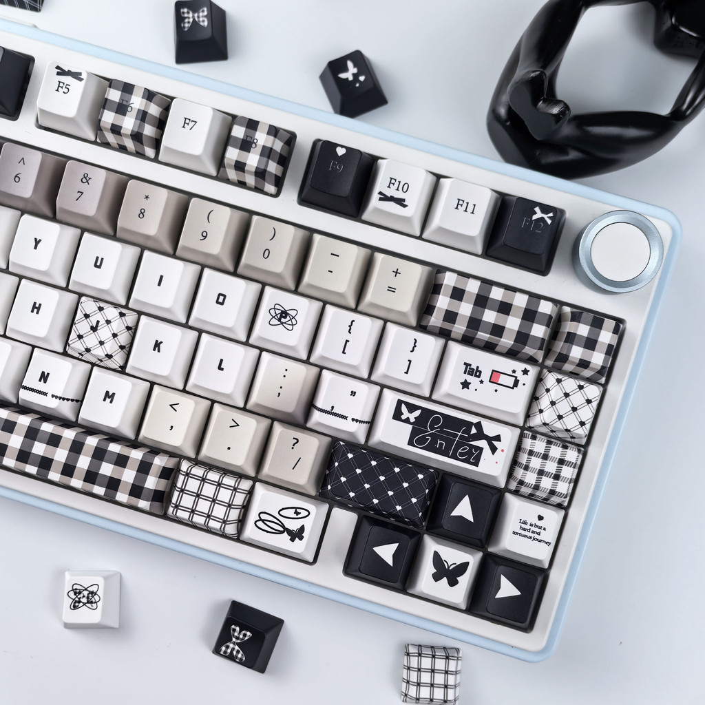 Out Of Control Keycaps 130 คีย์ PBT Cherry Profile ส่วนบุคคล Dye ...
