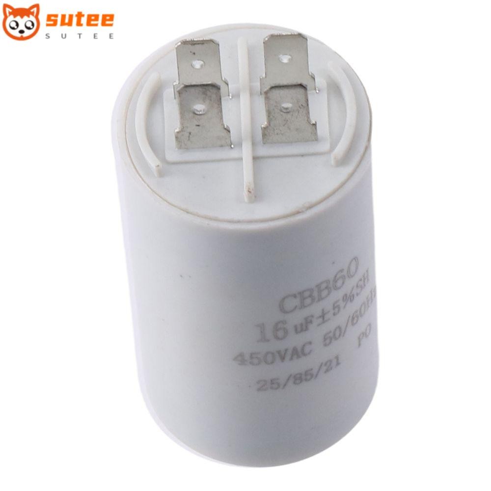 thumbnail image 2 of CBB60 16uf Running Capacitor,AC 450V 2 Wires 50/60Hz Cylinder 73x40mm For Water Pumps 2 of 9