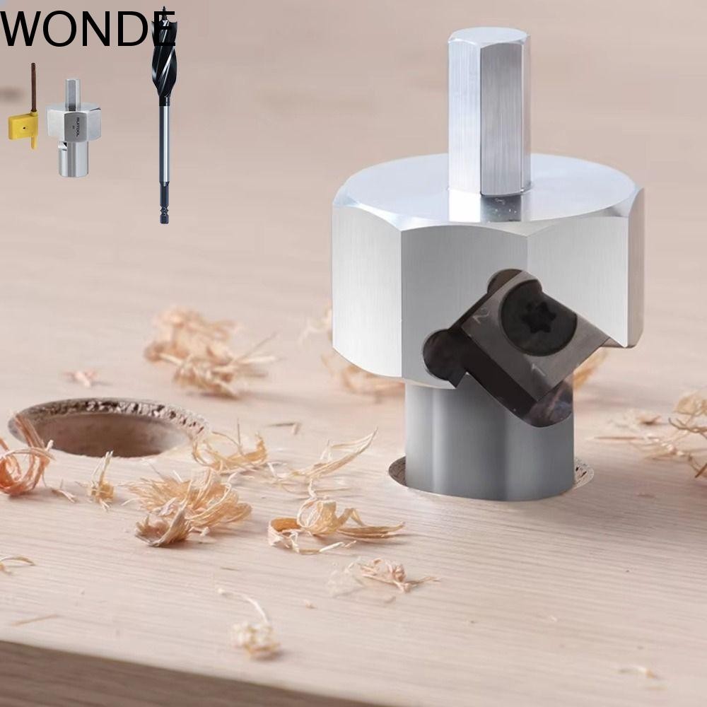 WONDE เครื่องมืองานไม้, 3/4 นิ้ว Hex Shank Bench รูสุนัข Chamfer Reamer ...