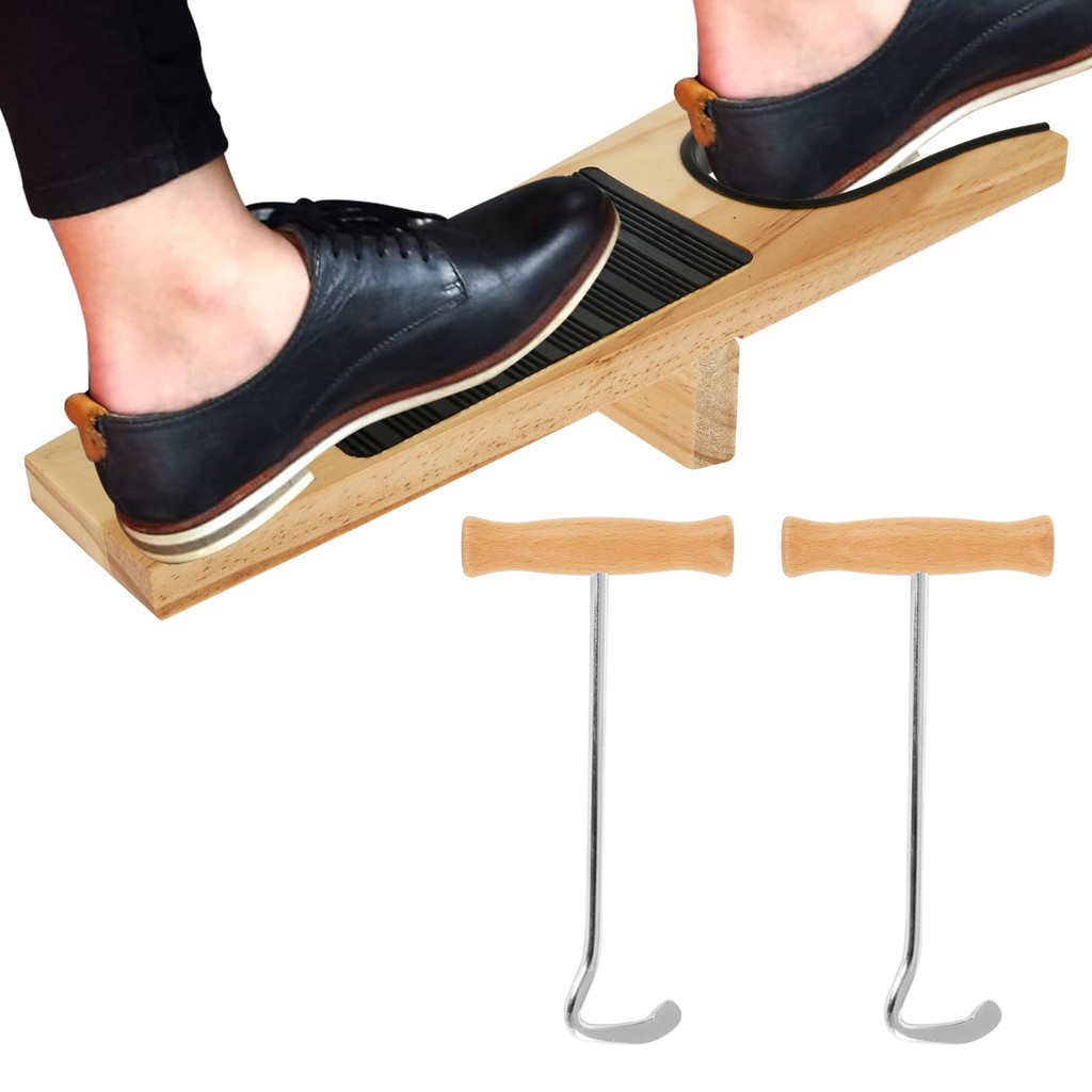 3 ชิ้น Stable Boot Jack และ Puller ชุดสะดวก Boot Hook และแจ็คอเนก ...