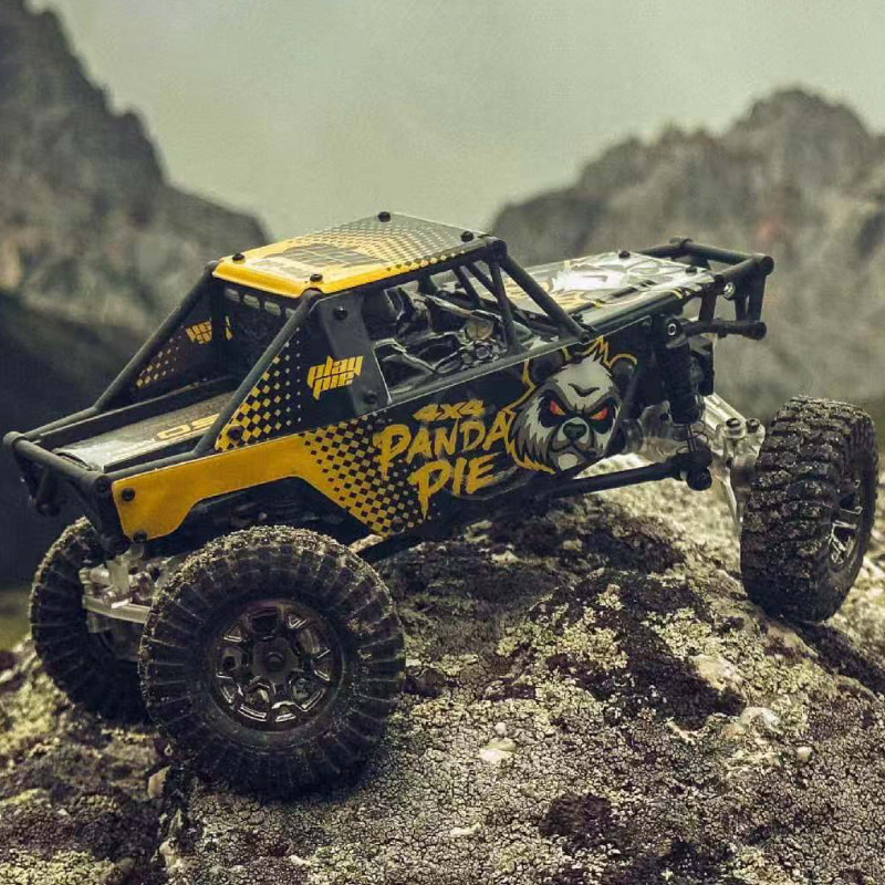 1/24 RC Crawler รถ 2405Pro RTR รุ่นที่กําหนดเอง Panda Pie เคลือบ RC ...