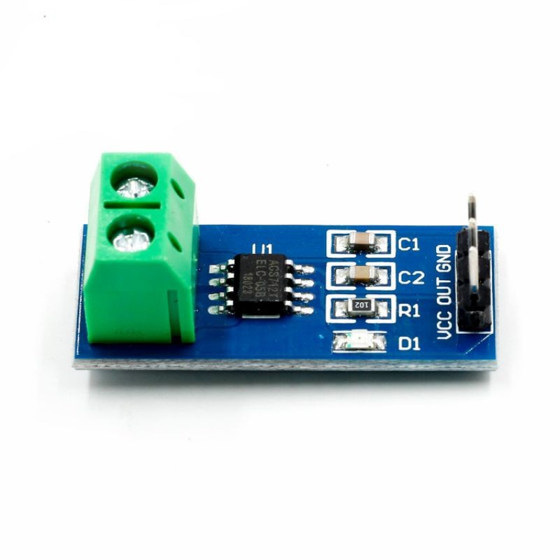 30A Arduino Current Sensor Module (ACS712-30A) โมดูลวัดแรงดันและกระแสไฟฟ้า  โมดูลเซ็นเซอร์กระแส ACS712ELC /20A/30A