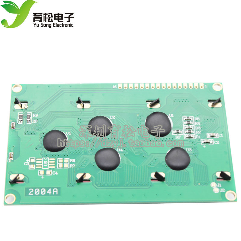 2004 LCD 2004A LCD LCD 2004 โมดูล LCD 5V หน้าจอสีฟ้า 20X4 LCD | Shopee ...