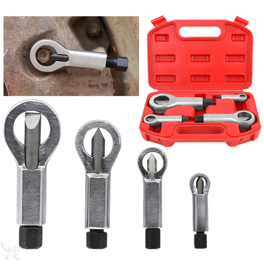 2วัน⭐โกดังในพื้นที่⭐ 4PCS 9-27mm Rusty Nut Splitter – Damaged Bolt ...