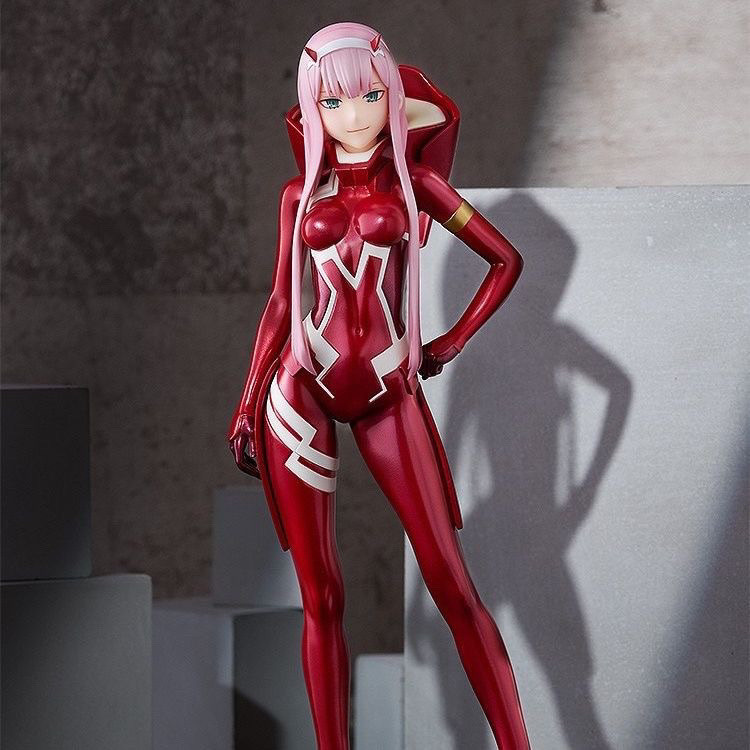 ฟิกเกอร์สาวเมชาชุดขับรถ New Zero Two FRANXX ทีมชาติ POPUP02 ของตกแต่ง ...