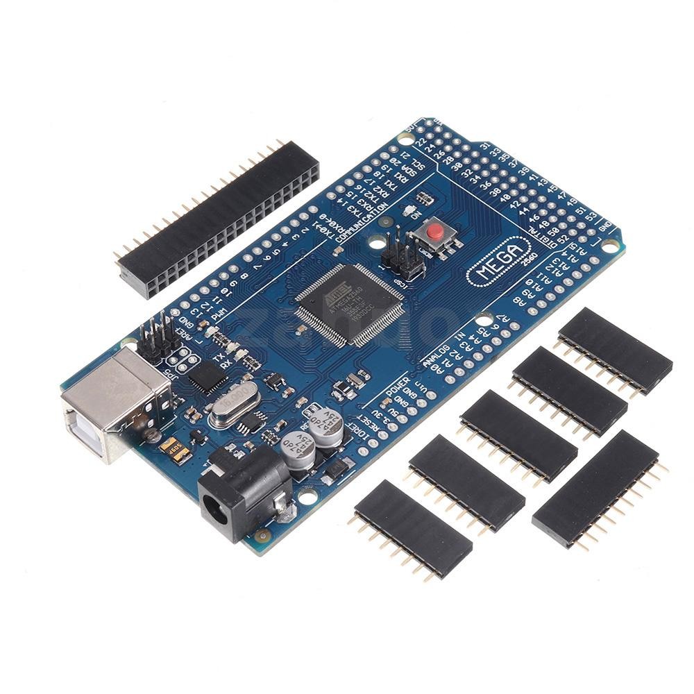 Mega 2560 R3 ATmega2560-16AU บอร์ดพัฒนาไม่มีสาย USB Geekcreit สําหรับ ...