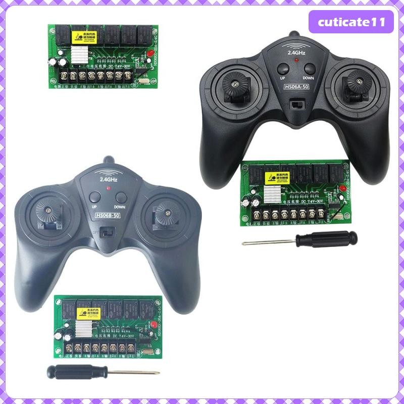 [Cuticate1] 2.4G 6 Channel RC Transmitter Receiver Controller สําหรับ ...