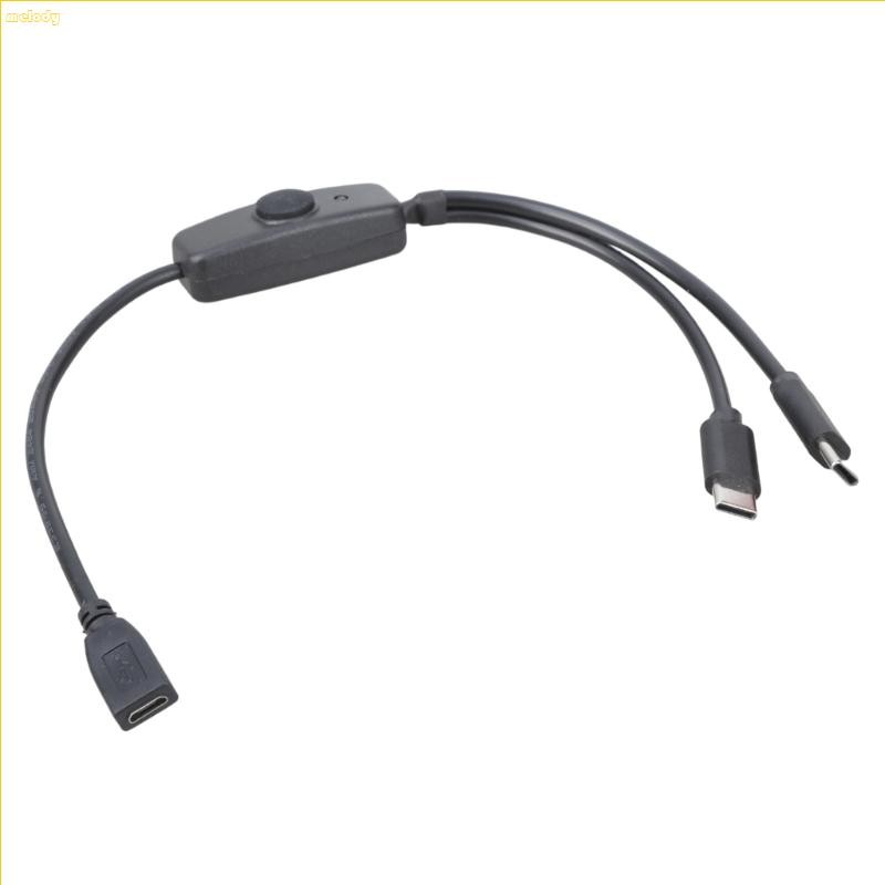 melody* USB 5Pin to Double USB CY Splitter สายชาร์จพร้อมไฟ LED ...
