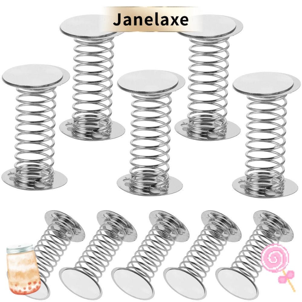 JANELAXE 10PCS Bouncing Standee Spring, 2.5 ซม.ของเล่นแดชบอร์ดฐานสปริง ...