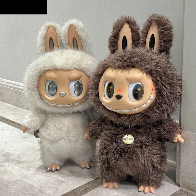 ZIMOMO LABUBU ผู้นําใหญ่ LABUBU Archangel ตุ๊กตาไวนิล 58 ซม. Big Baby ...