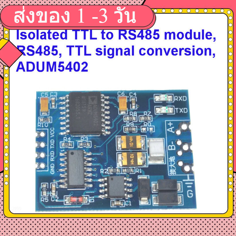 Isolated TTL to RS485 module, RS485, TTL signal conversion, | Shopee ...