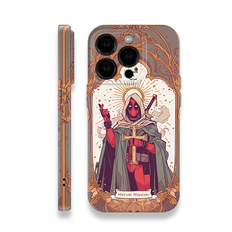 การ์ตูนการ์ตูน Messiah Deadpool รวมทุกอย่าง iPhone 17PROMAX 17PRO Matte ...