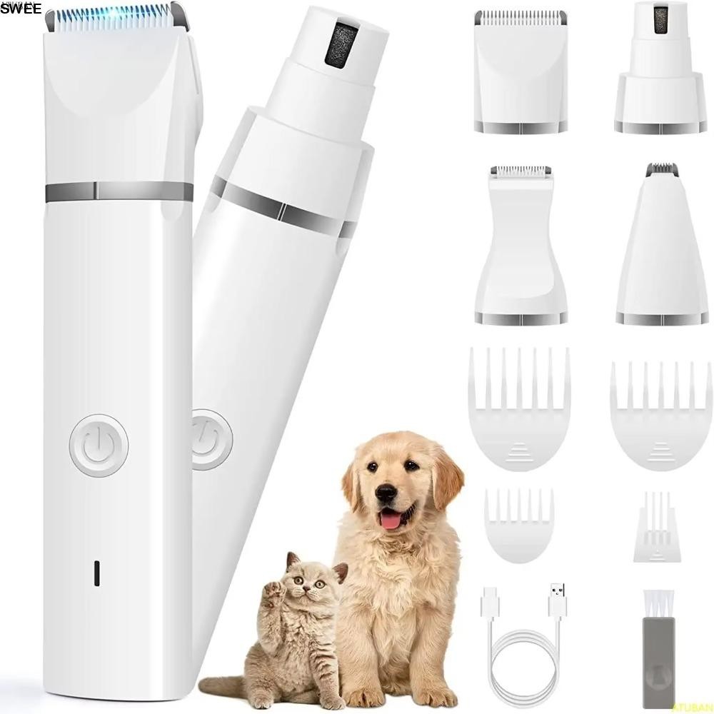 SWEE 4-in-1 Pet Grooming Trimmer Kit
