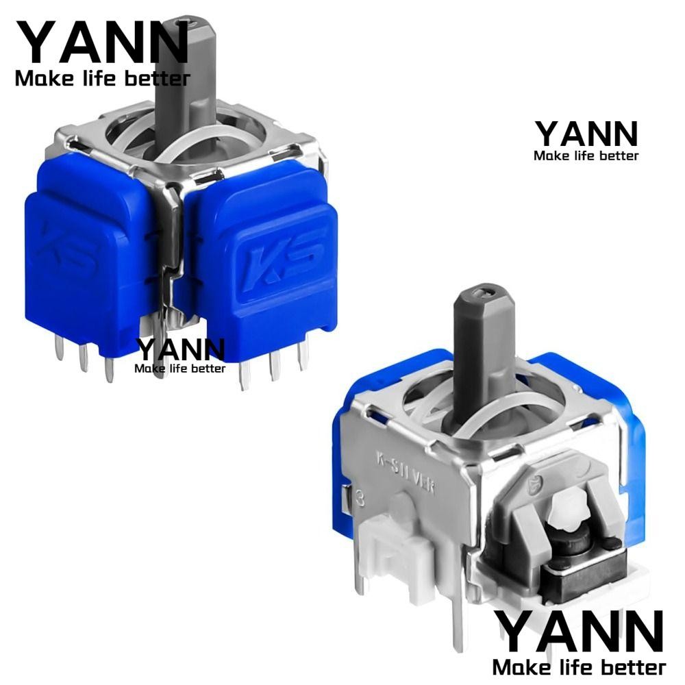 YAN 2PACK Hall Effect จอยสติ๊กเปลี่ยน, Anti-Drift ความแม่นยําสูง TMR จอ ...