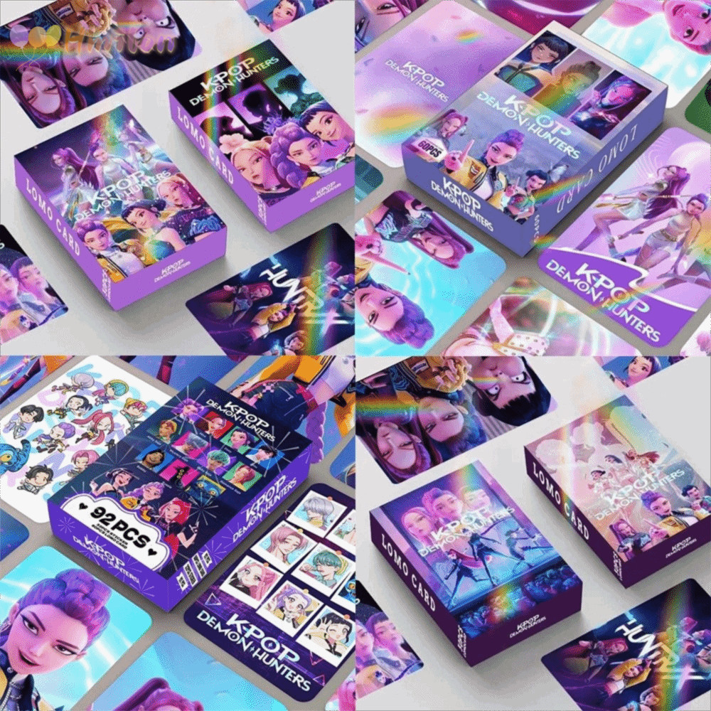 Cartes Photocards KPOP Demon Hunters - Collection LOMO Avec Rumi, Mira, Zoey, Cadeau Pour Fans