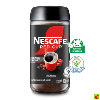 รูป เนสกาแฟ เรดคัพแบล็คโรสต์ กาแฟสำเร็จรูปผสมอาราบิก้าคั่วบดระเอียด 100 ก.