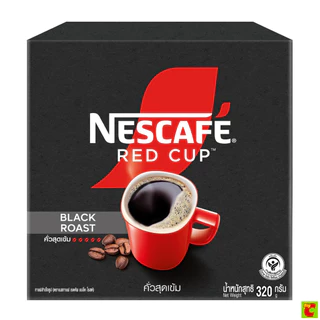 โปรโมชั่น Flash Sale : เนสกาแฟ เรดคัพ แบล็ค โรสต์ กาแฟสำเร็จรูปผสมกาแฟคั่วบดละเอียด 320 ก.