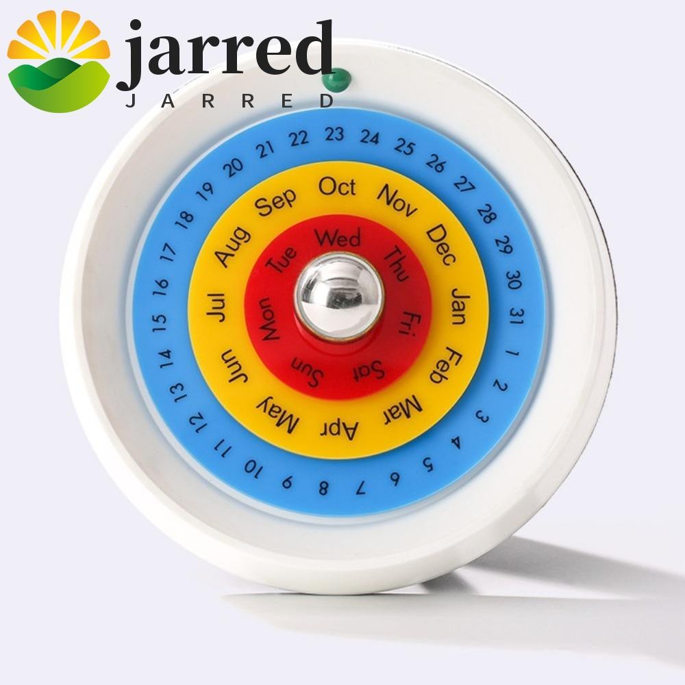 JARRED Turntable Perpetual Calendar, Creative Handmade หมุนปฏิทิน ...
