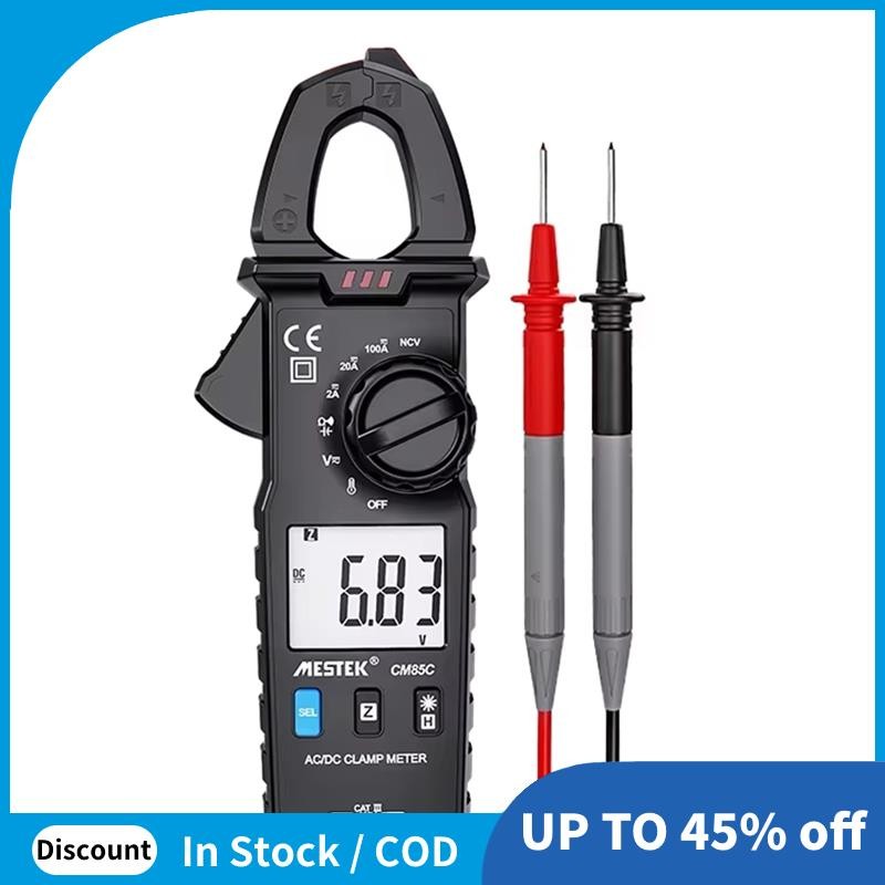 CM85C แคลมป์มิเตอร์ AC DC Current Digital Clamp 1mA DC Current Clamp ...
