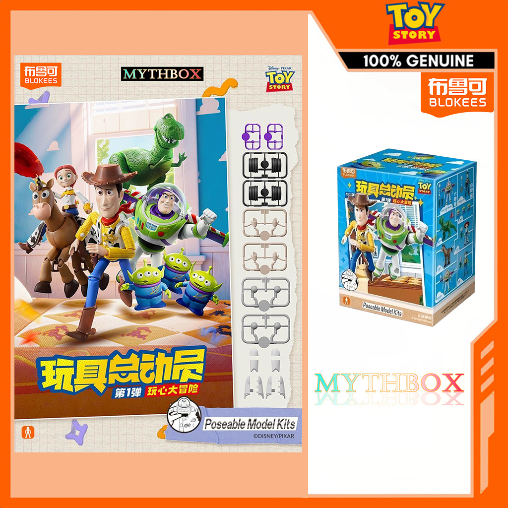 MYTHBOX ★ ของแท้ blokees bruco TOY STORY Elite Edition Blind Box ...