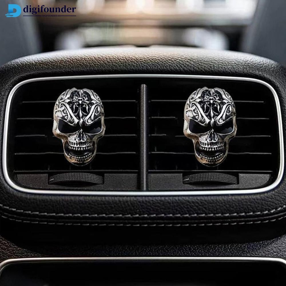 thumbnail image 2 of Handmade Skull Glass Car Diffuser – Clear Oil Diffuser Bottle For Car, Closet, Toilet 2 of 5