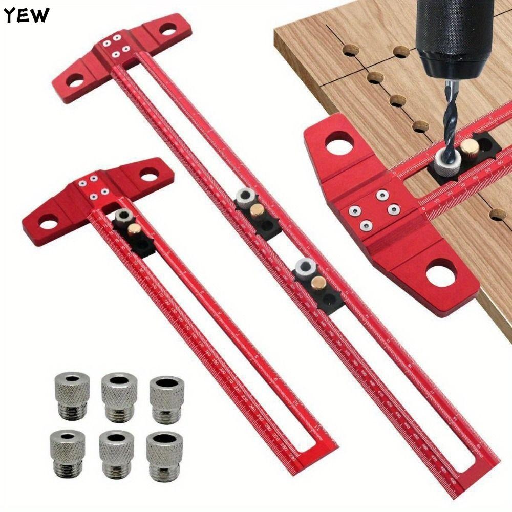 YEW Line Marking ไม้บรรทัด,อลูมิเนียม T ตารางเจาะตําแหน่งคะแนนไม้บรรทัด ...