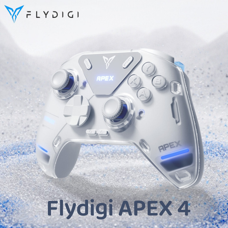 Flydigi Apex 4 ตัวควบคุมเกมสมาร์ทหน้าจอแบบโต้ตอบ Force Feedback Trigger ...
