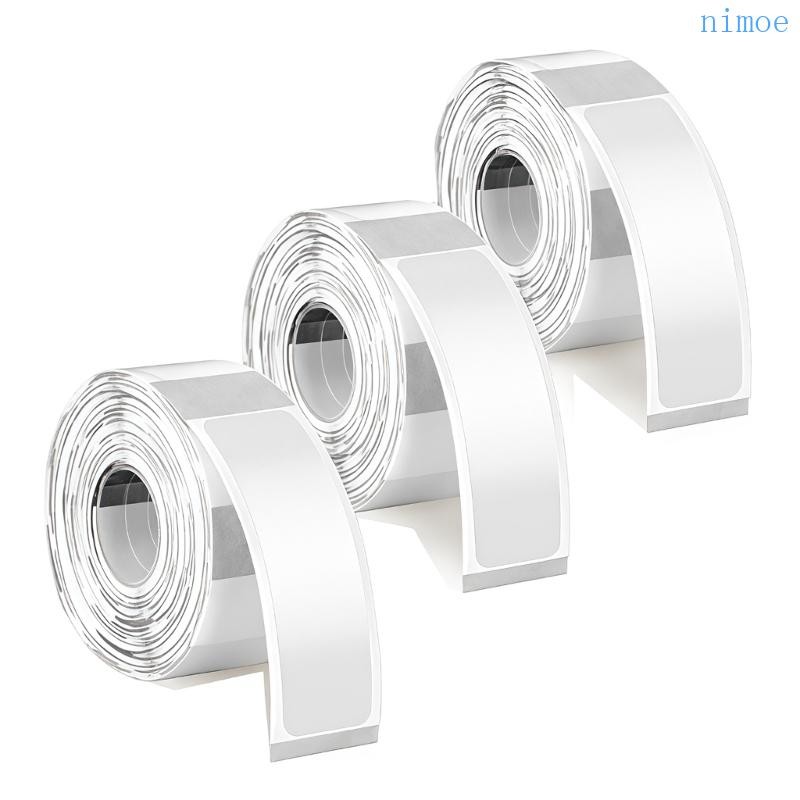 Nio 480 ชิ้น Clear Thermal Label สติกเกอร์ 2x40 มม. สําหรับคอนเทนเนอร์ ...