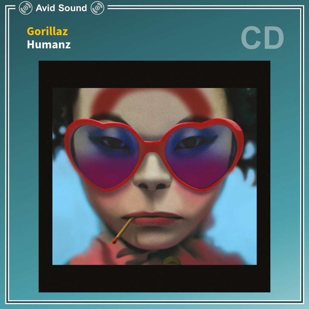 CD Gorillaz Humanz Gorillaz CD Shopee Thailand