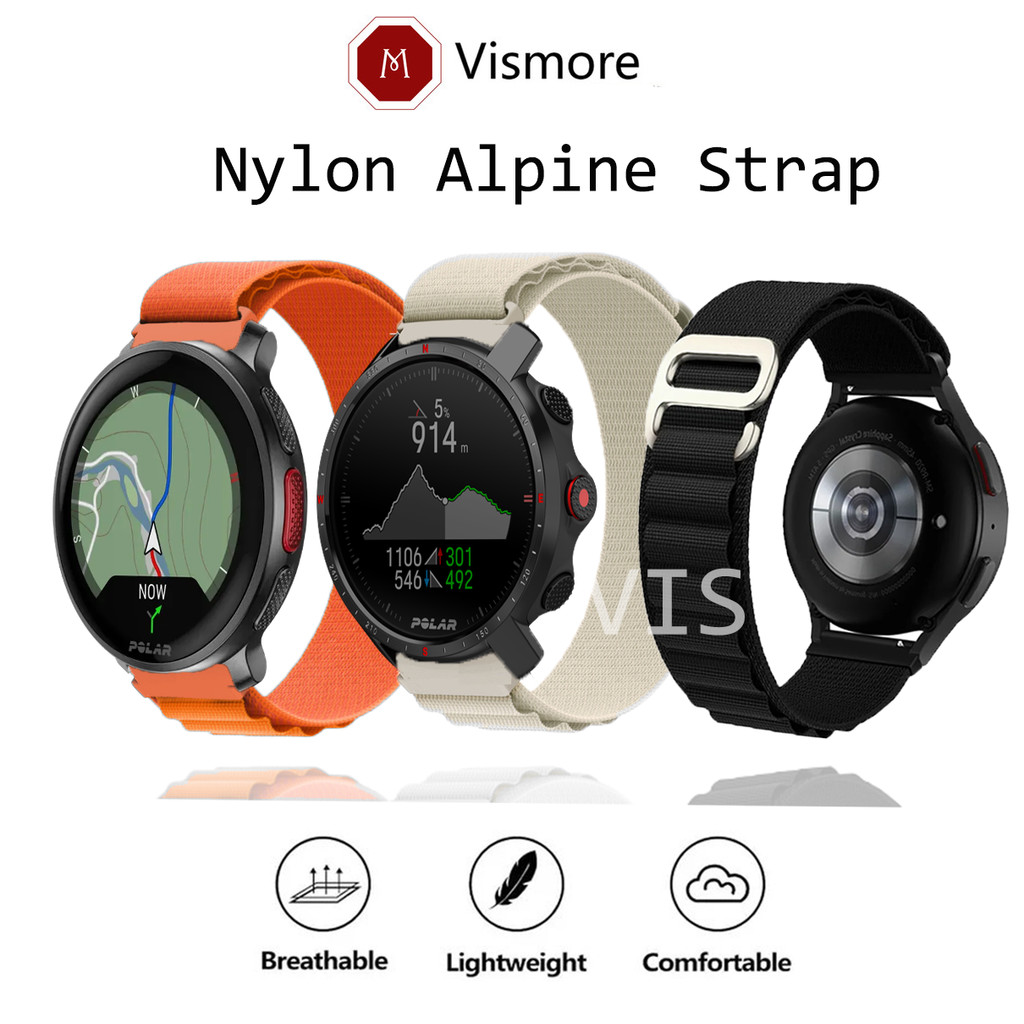 ไนลอน Alpine สําหรับ POLAR Vantage M2/V2/V3 SHIFT Polar Grit X Pro ...