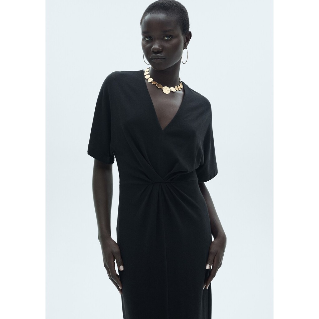 [MANGO] DRESS PLITA-W  / เดรส รุ่น DRESS PLITA-W Ref: 77087666
