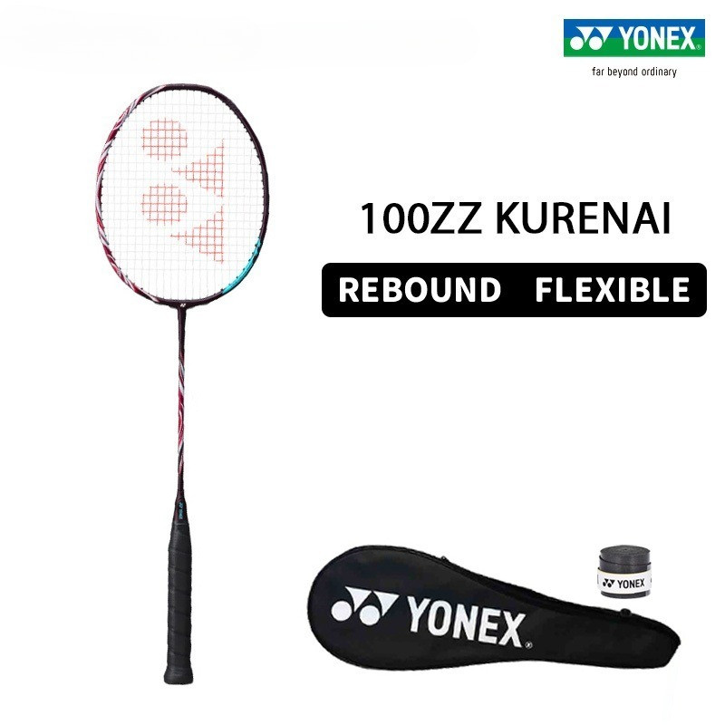 Yonex(โยเน็กซ์) Badminton Rackets Astrox 100zz Kurenai 4U ไม้แบดมินตัน ...