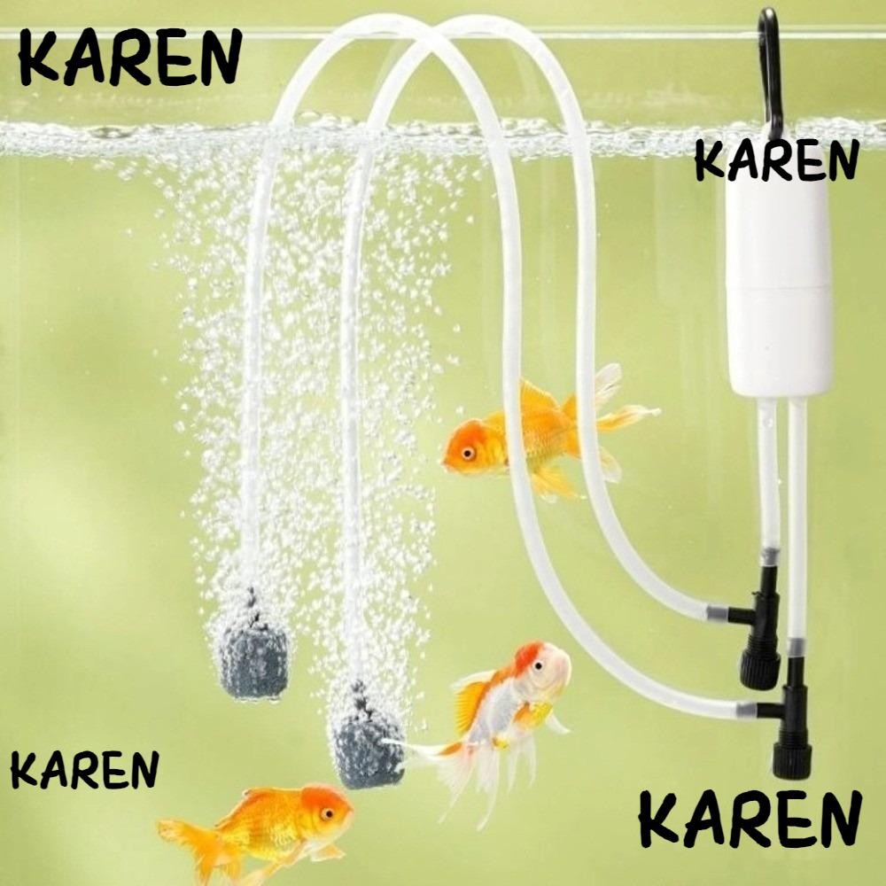 KARENGOODS ปั๊มลมออกซิเจนตู้ปลา, USB Mini Fish Tank Air Compressor,แบบ ...