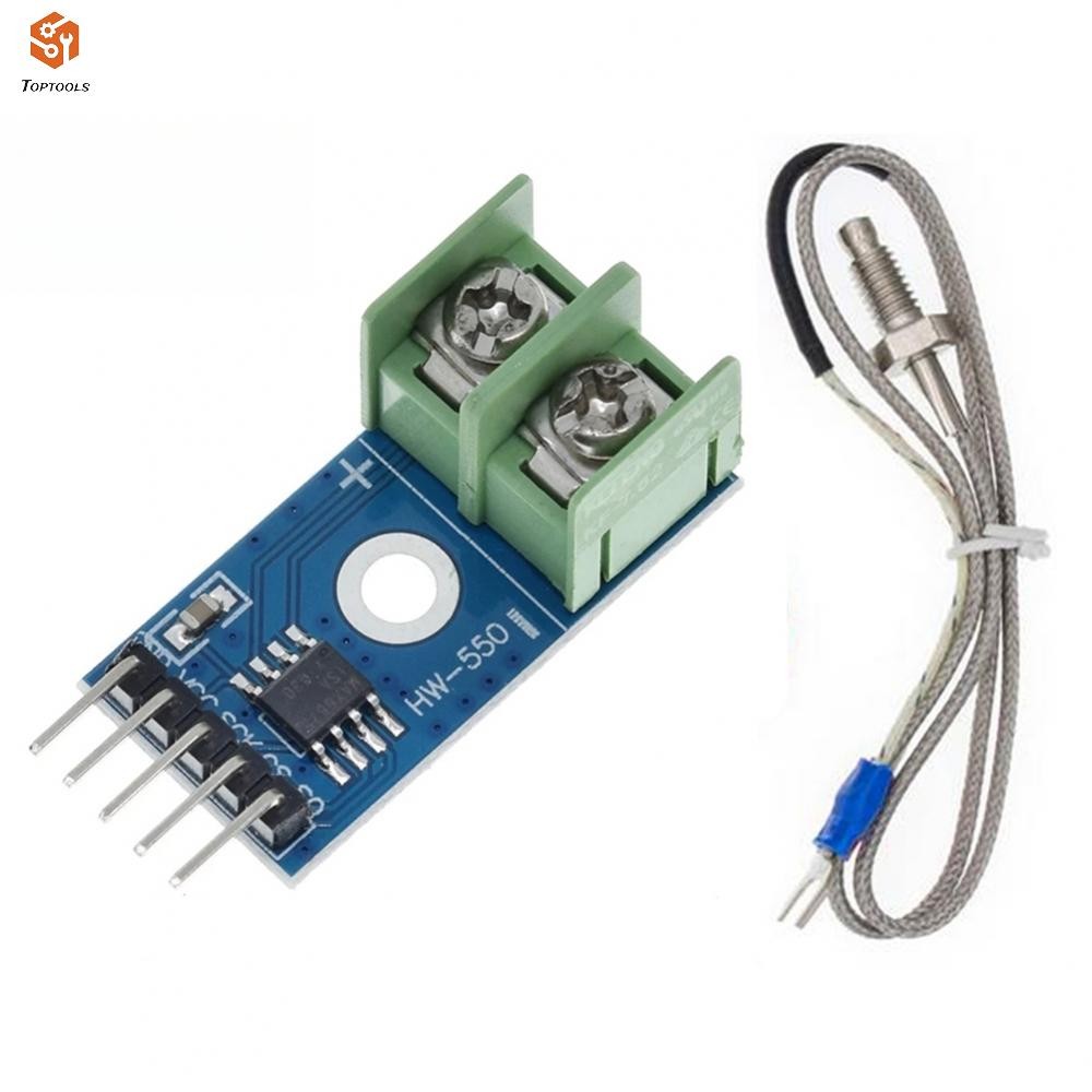 MAX6675 เทอร์โมคัปเปิลเซนเซอร์โมดูลวัดอุณหภูมิสําหรับ Arduino | Shopee ...