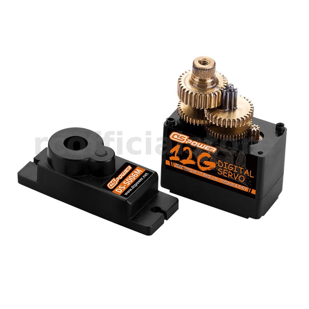 DS Power DS-S006M 12G แรงบิดสูง Digital Servo เกียร์ทองแดงปรับ RC รุ่น ...