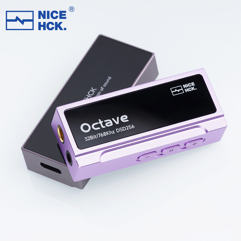 NICEHCK Octave HiFi Type-C แบบพกพา DAC เครื่องขยายเสียงหูฟัง ES9039Q2M ...