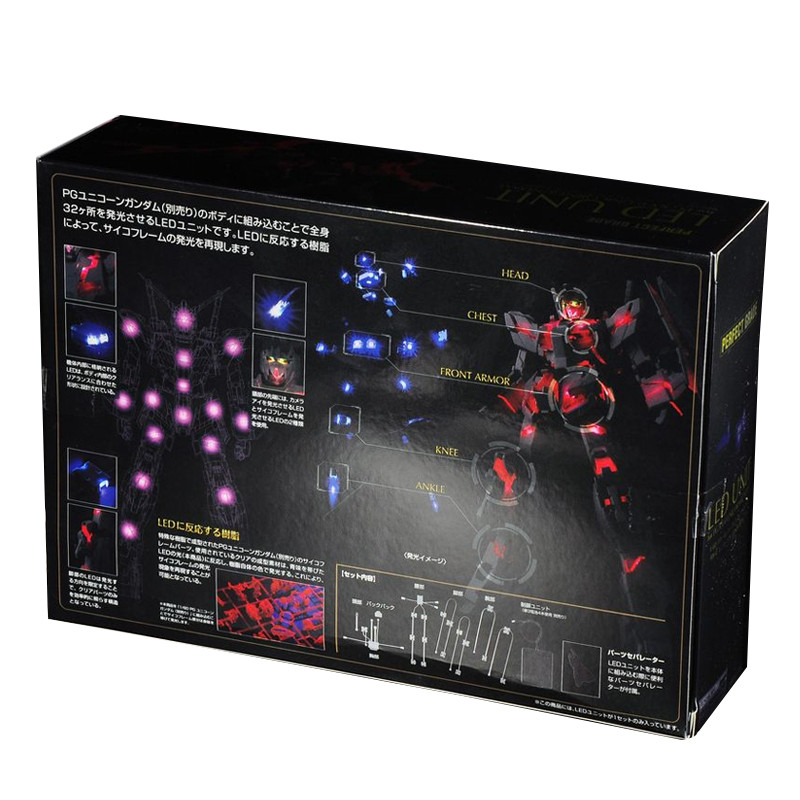 Bandai ของแท้ PG 1/60 Unicorn/Banshee Gundam LED Luminous Light 32 ชุด ...