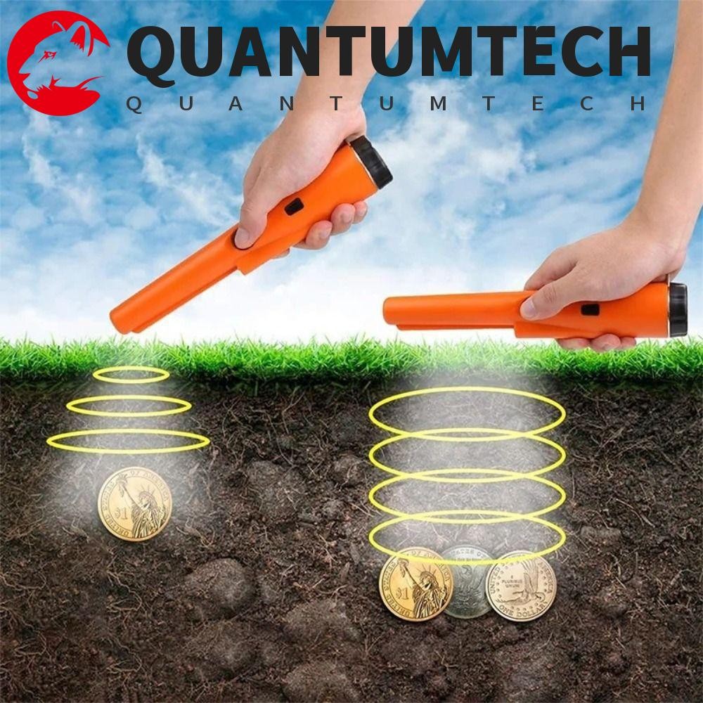 QUANTUMTECH เครื่องตรวจจับโลหะ พร้อมไฟ LED 360° Scan Handheld GP ...