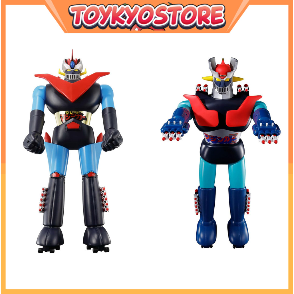 Tamashii Nations Mazinger Z Jumbo-Maschine – 60 Cm Große Superhelden-Figur Im Retro-Stil, Mit Raketen-Zubehör