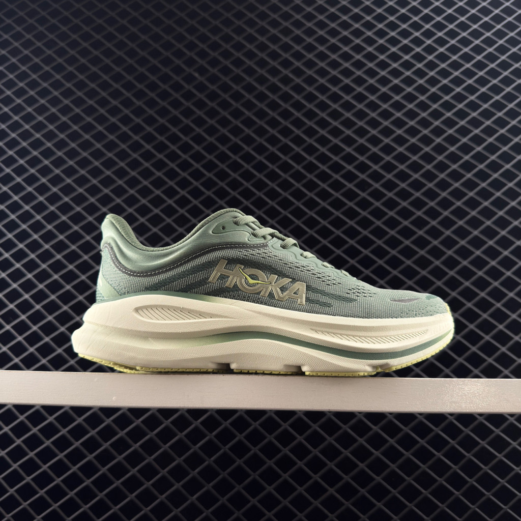HOKA ONE ONE BONDI 9 รองเท้าวิ่งสำหรับผู้ชาย มีส้นเท้าดูซับแรงกระแทก ...