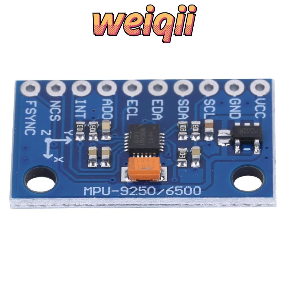 WEIQII MPU-9250 เซ็นเซอร์, โมดูล GY-9250 ความไวสูง 16 บิต, โมดูล ...