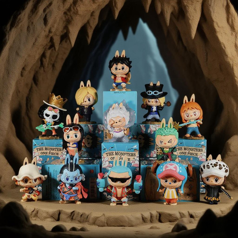 POPMART LABUBU One Piece Series รูปของเล่น Mystery Box Gift | Shopee ...
