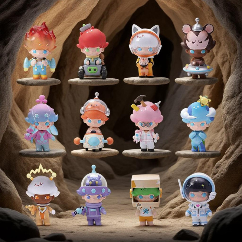 POPMART DIMOO Space Travel Series รูปของเล่น Mystery Box ของขวัญ ...